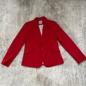 Dalia Vibrant Red Women's Blazer